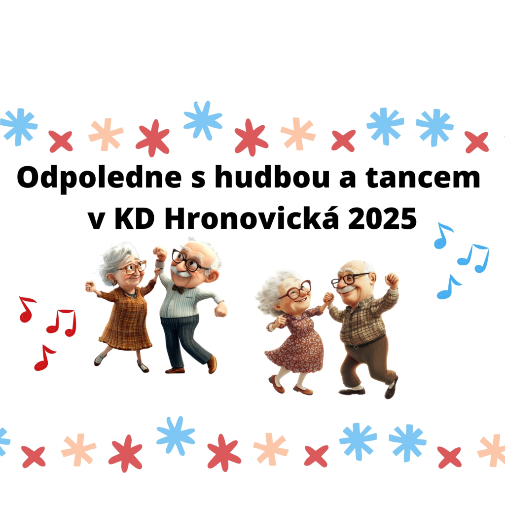 Odpoledne s hudbou a tancem 2025