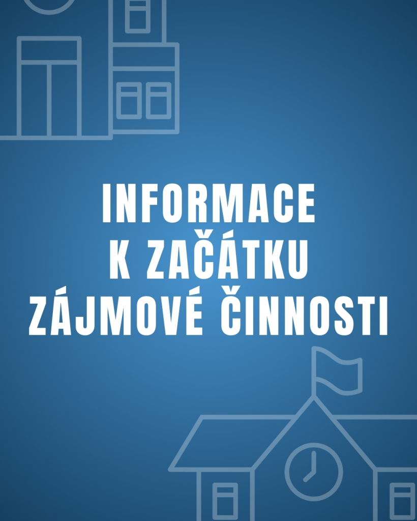 Začátek zájmové činnosti
