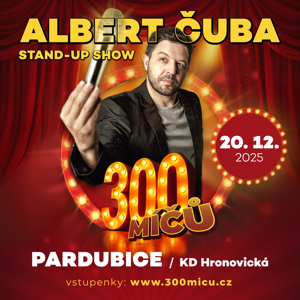 Albert Čuba: 300 Míčů / stand-up show tour I 20. 12. 