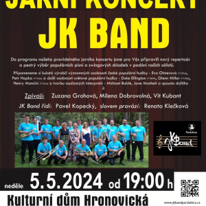 Jarní koncert JK Bandu I 5. 5. 2024 