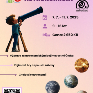 Příměstský tábor Astronomický