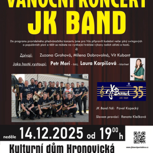 Vánoční koncert JK Bandu I 14. 12. 2025